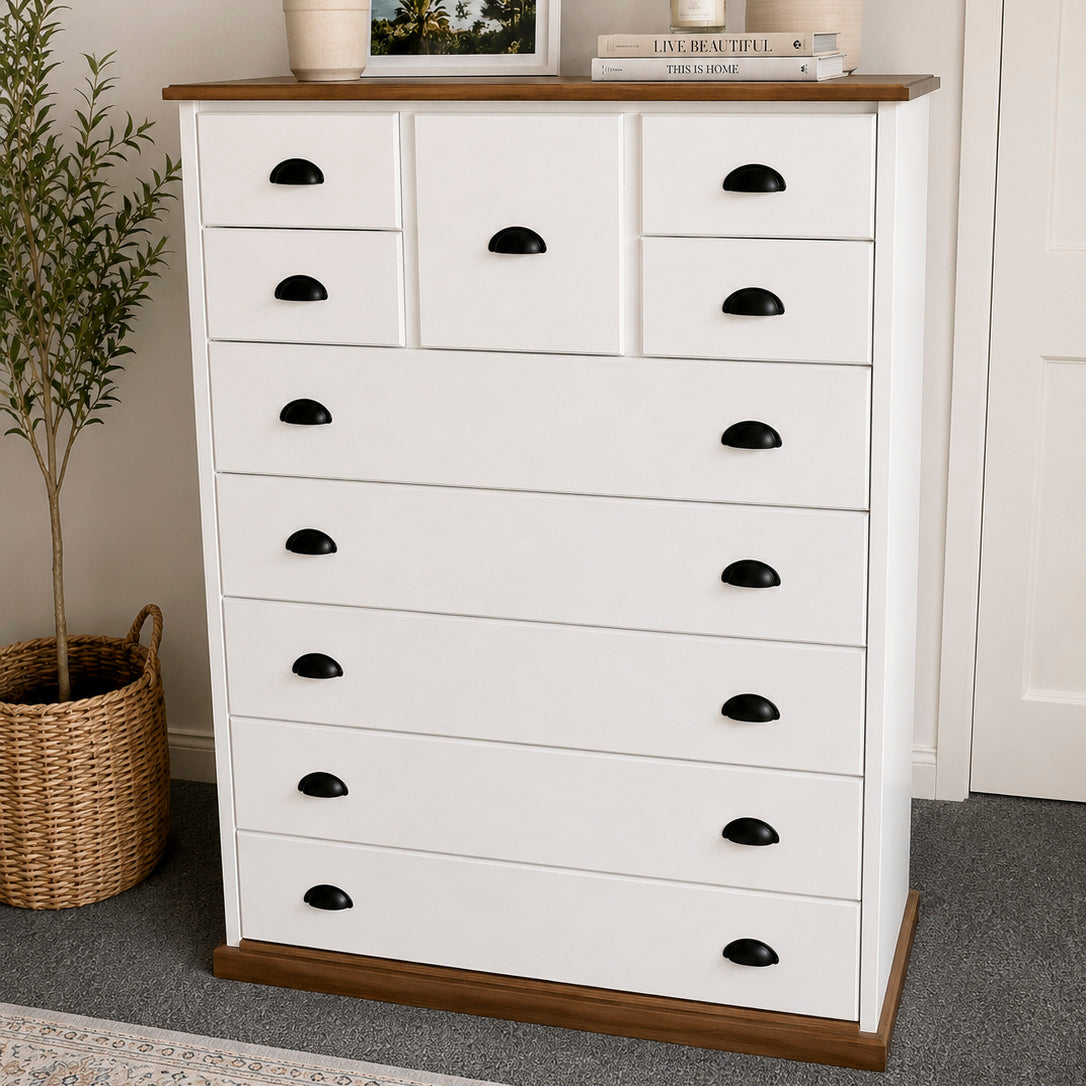 Bespoke Extra Large Solid Wood Tallboy – El’s Collection
