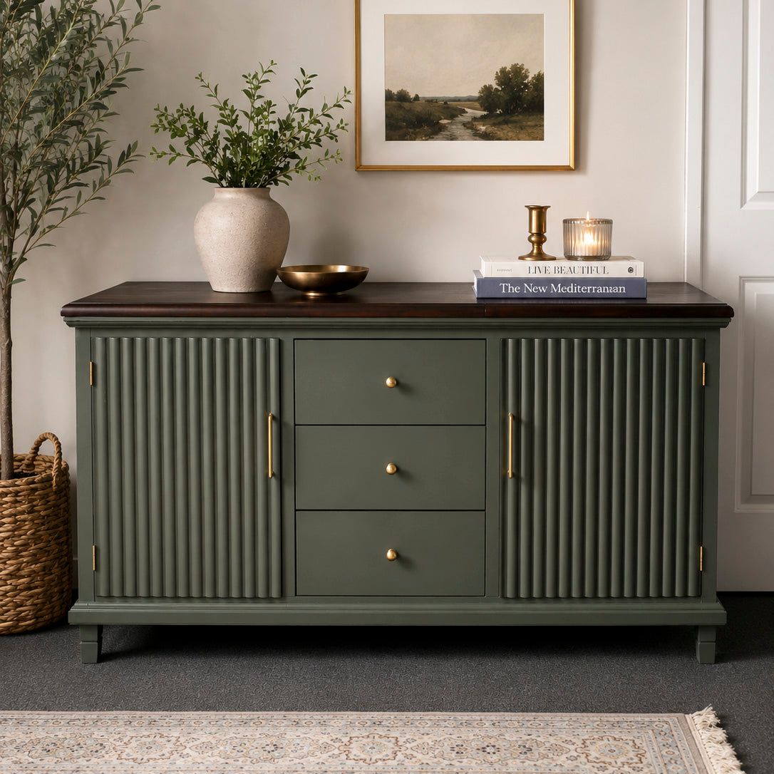 Bespoke Solid Tawa Buffet, New Zealand Made – El’s Collection
