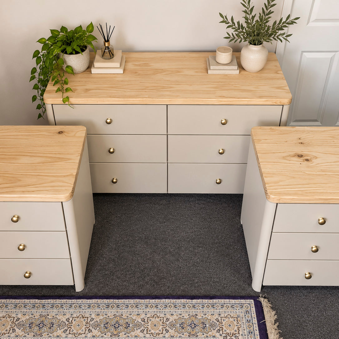 Bespoke Retro Curve Bedroom Set - El's Collection