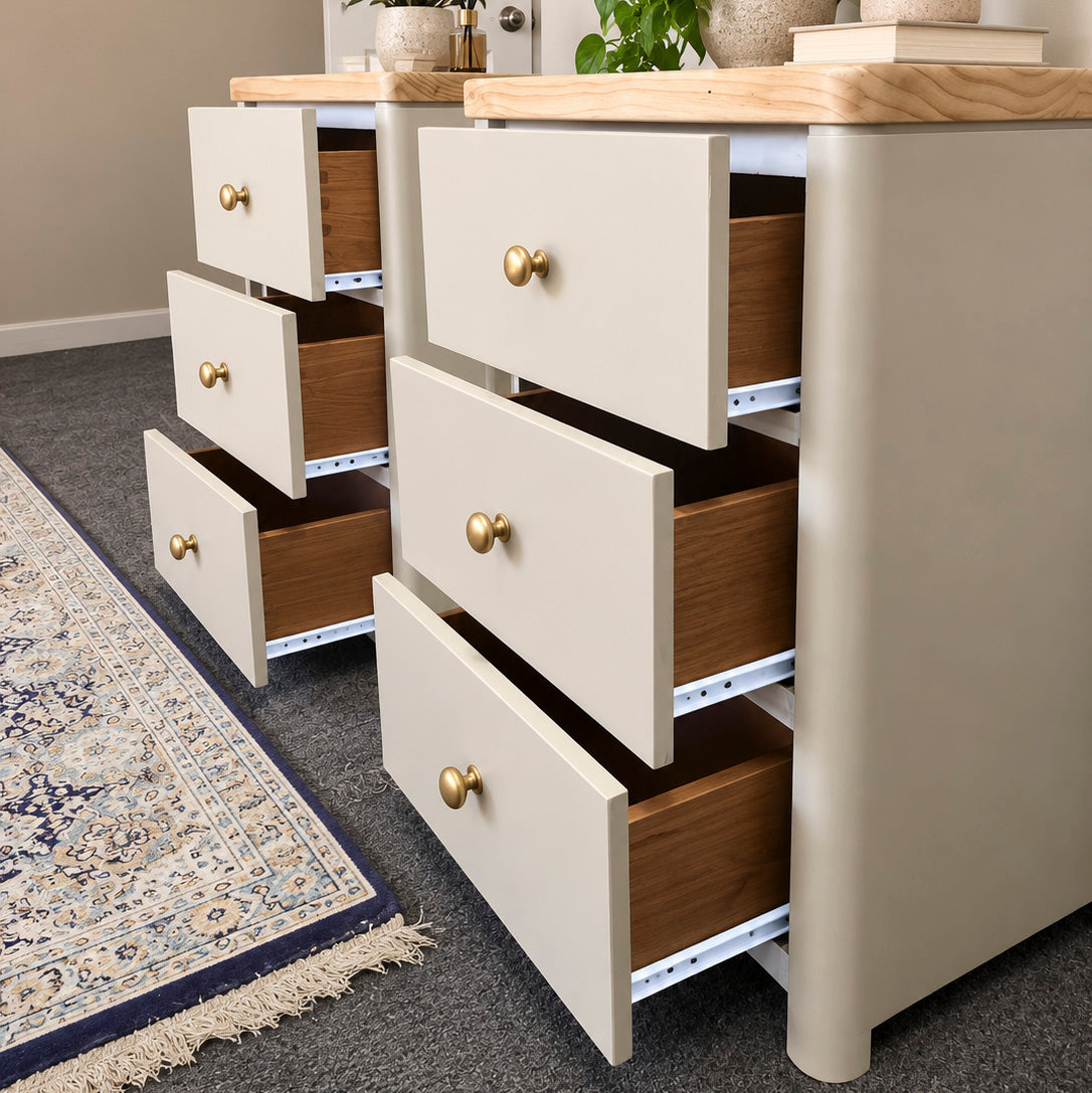 Bespoke Retro Curve Bedroom Set - El's Collection