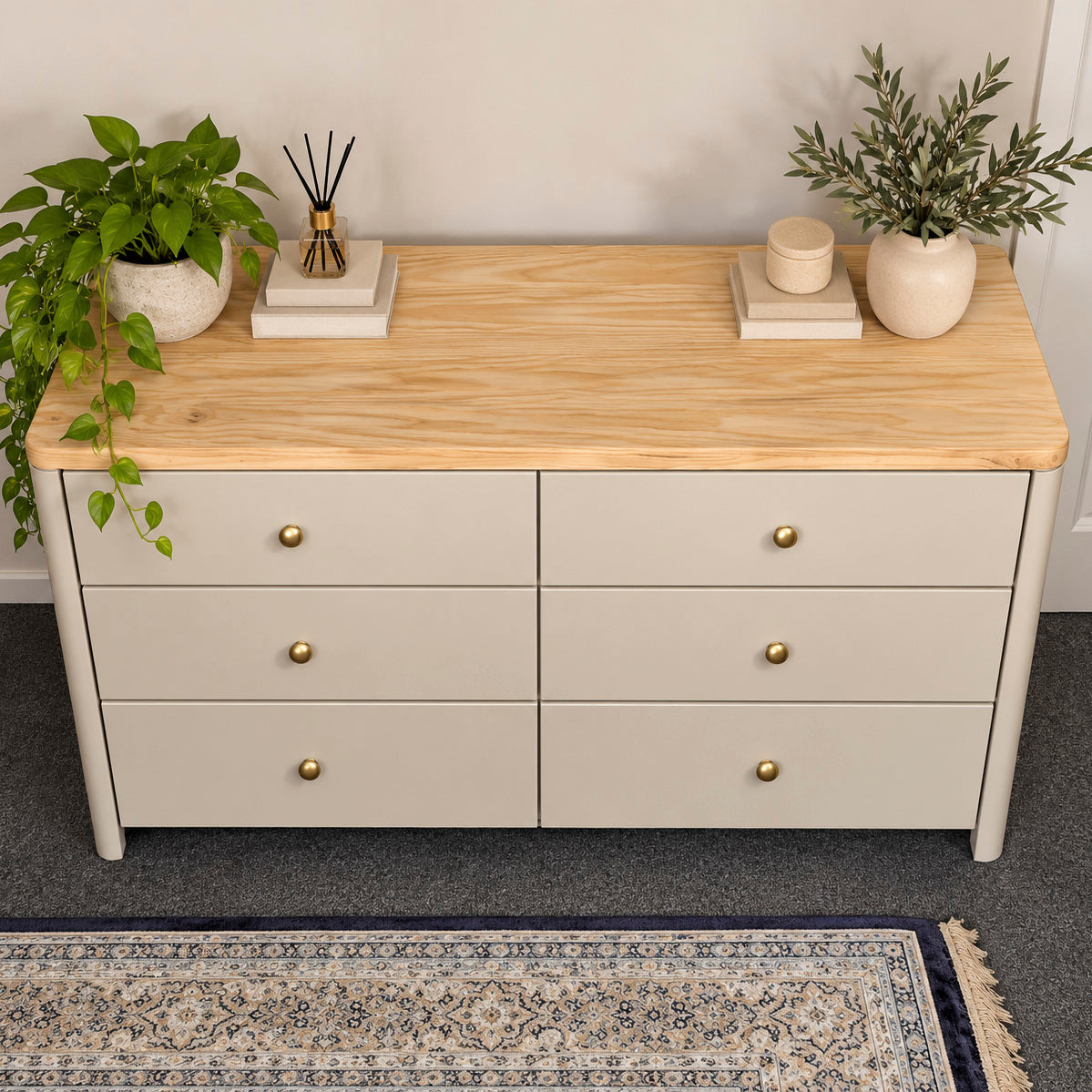 Bespoke Retro Curve Bedroom Set - El's Collection