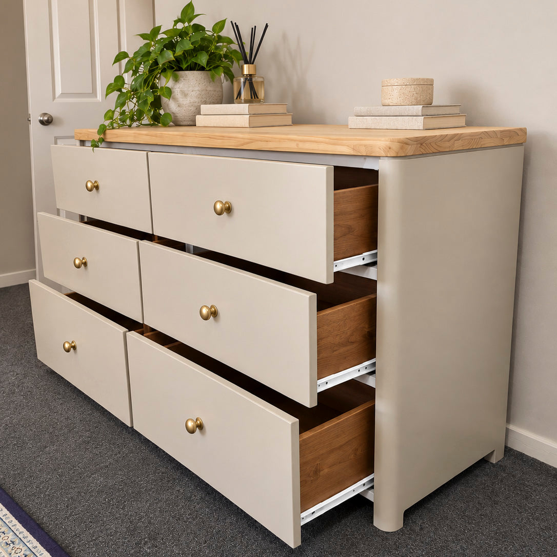 Bespoke Retro Curve Bedroom Set - El's Collection