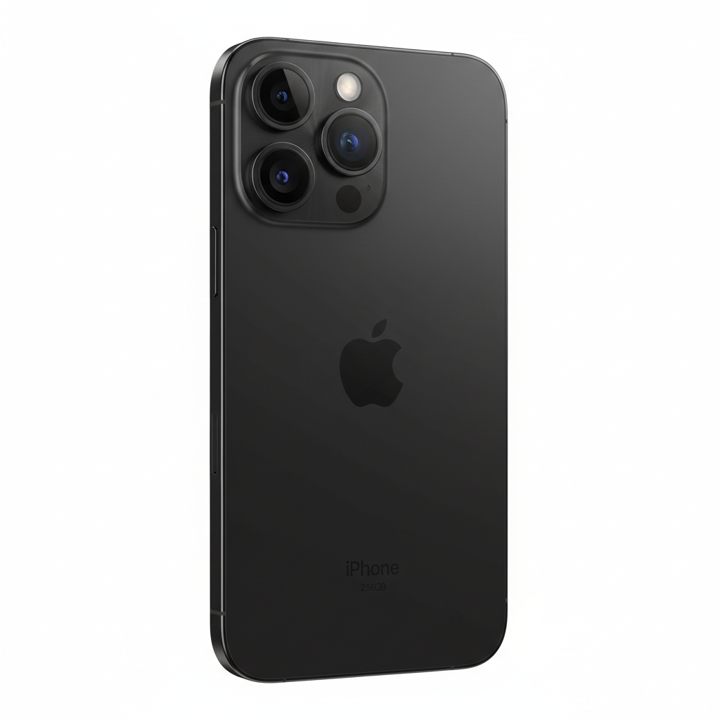 iPhone 17e Black - Rear