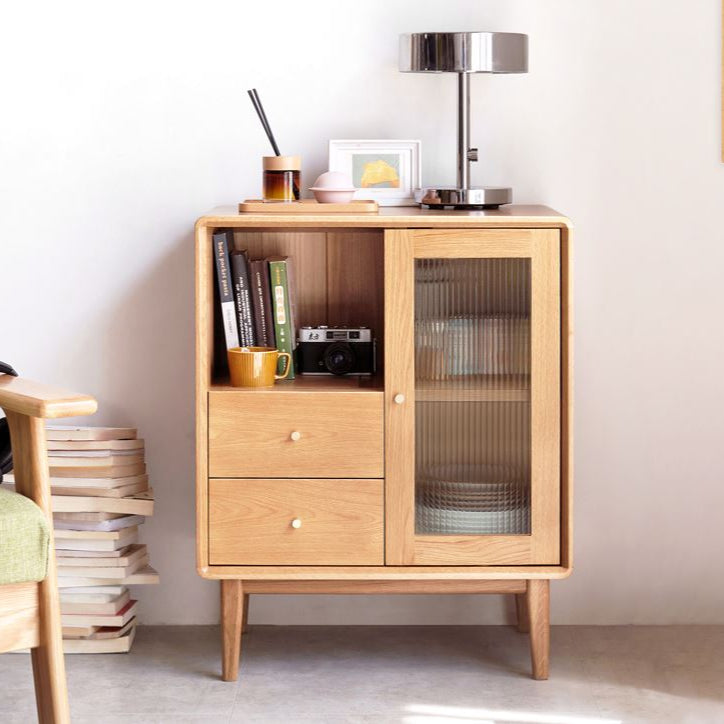 Oslo Natural Solid Oak Small Sideboard