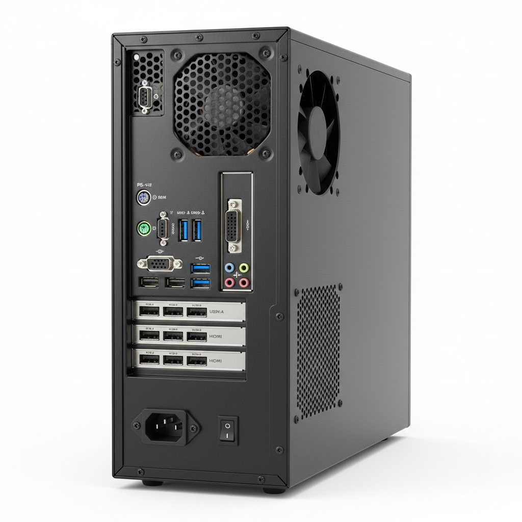 Rear panel
