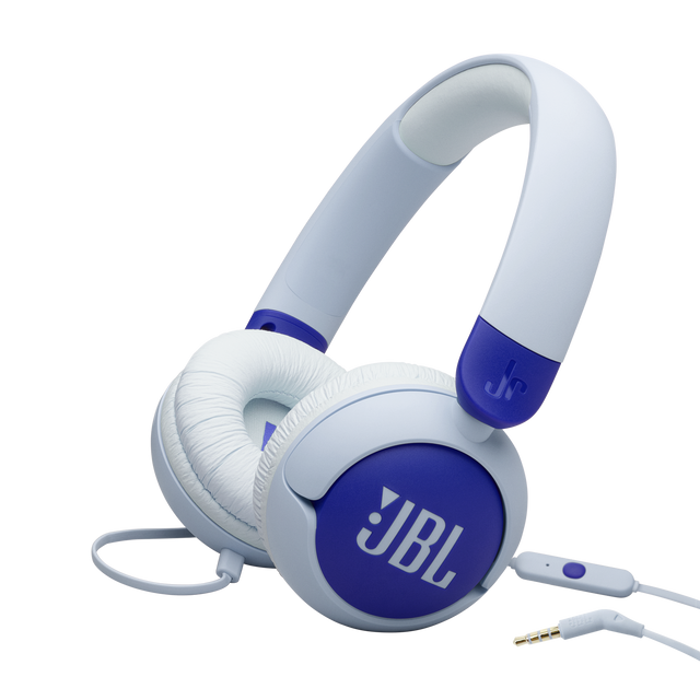 JBL Junior 320 Wired On-Ear Kids Headphones - Blue