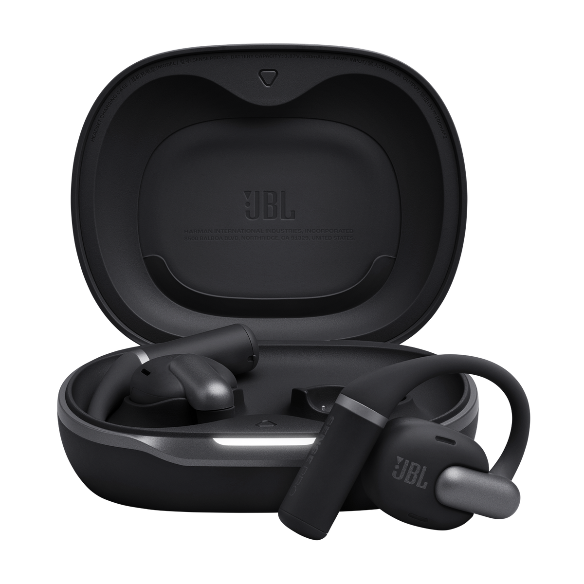 JBL Sense Pro Premium Open-Ear Headphones - Black