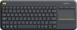 Logitech K400 Plus Wireless Keyboard with Touch Pad Black