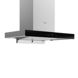 Midea 90cm T-Shape Rangehood -Steam Wash 90M80