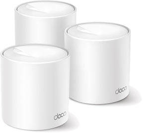TP-Link Deco X10 Wi Fi 6 Mesh AX1500 - Triple Pack