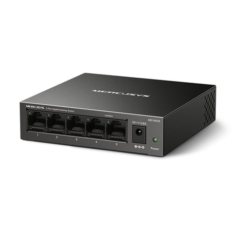 Mercusys MS105GS 5 Port Gigabit Switch Steel Case