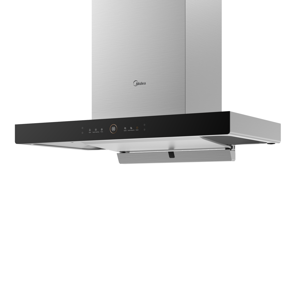 Midea 90cm T-Shape Rangehood -Steam Wash 90M80