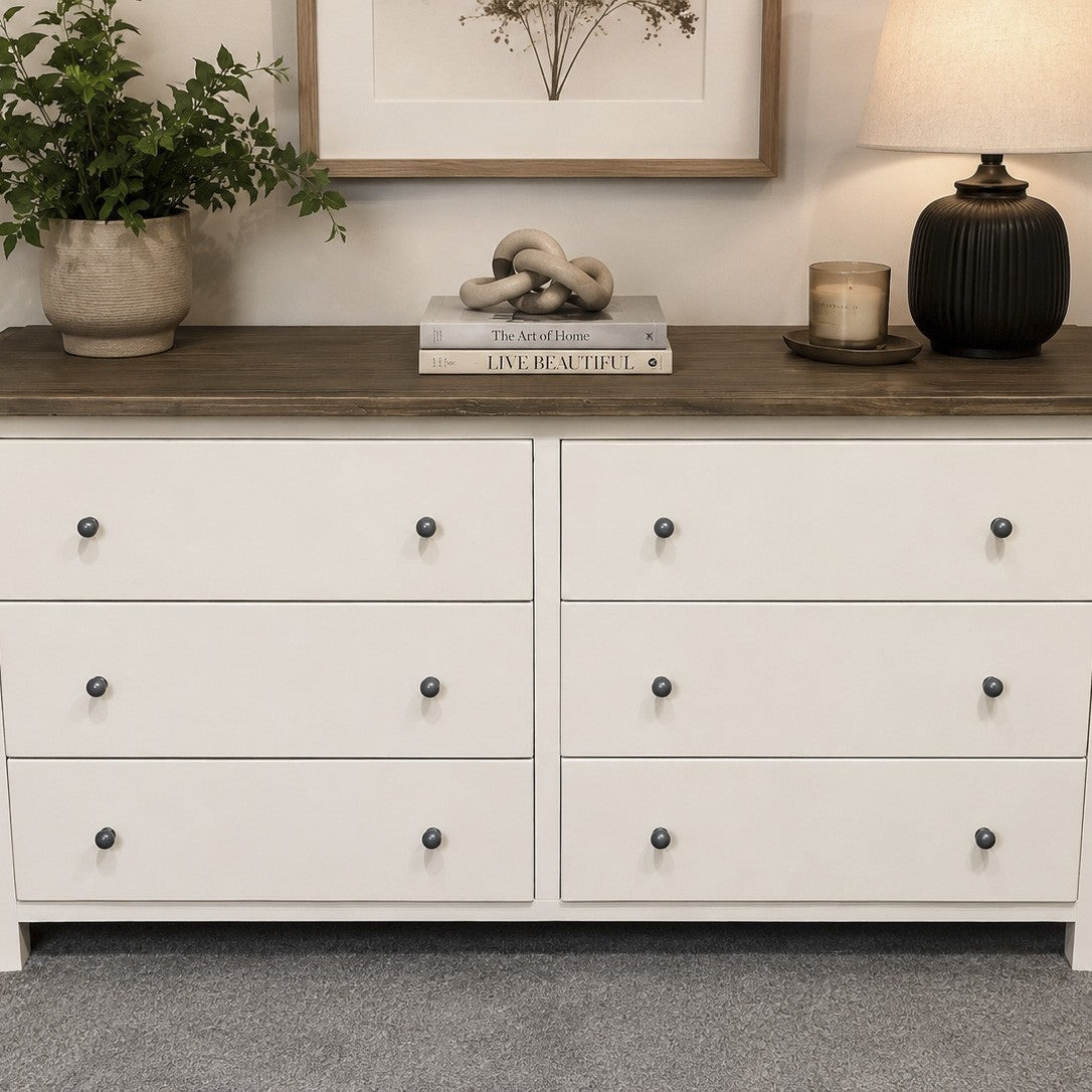 Bespoke Rustic Solid Wood Lowboy - El's Collection