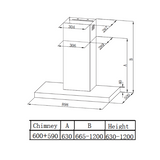 Midea 90cm T-Shape Rangehood 90M21 - Midea | Home Appliances New Zealand