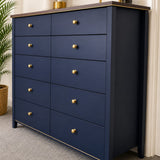 Northwood Chicago Collection — Midnight Navy 10-Drawer Dresser