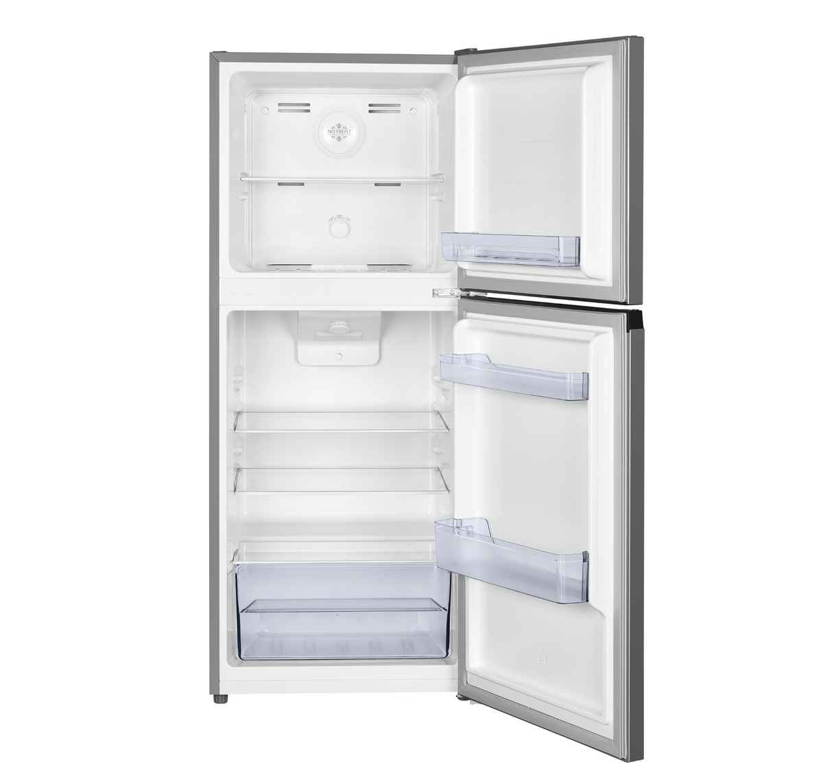 Imprasio 181L Top Mount Fridge Freezer Stainless Steel
