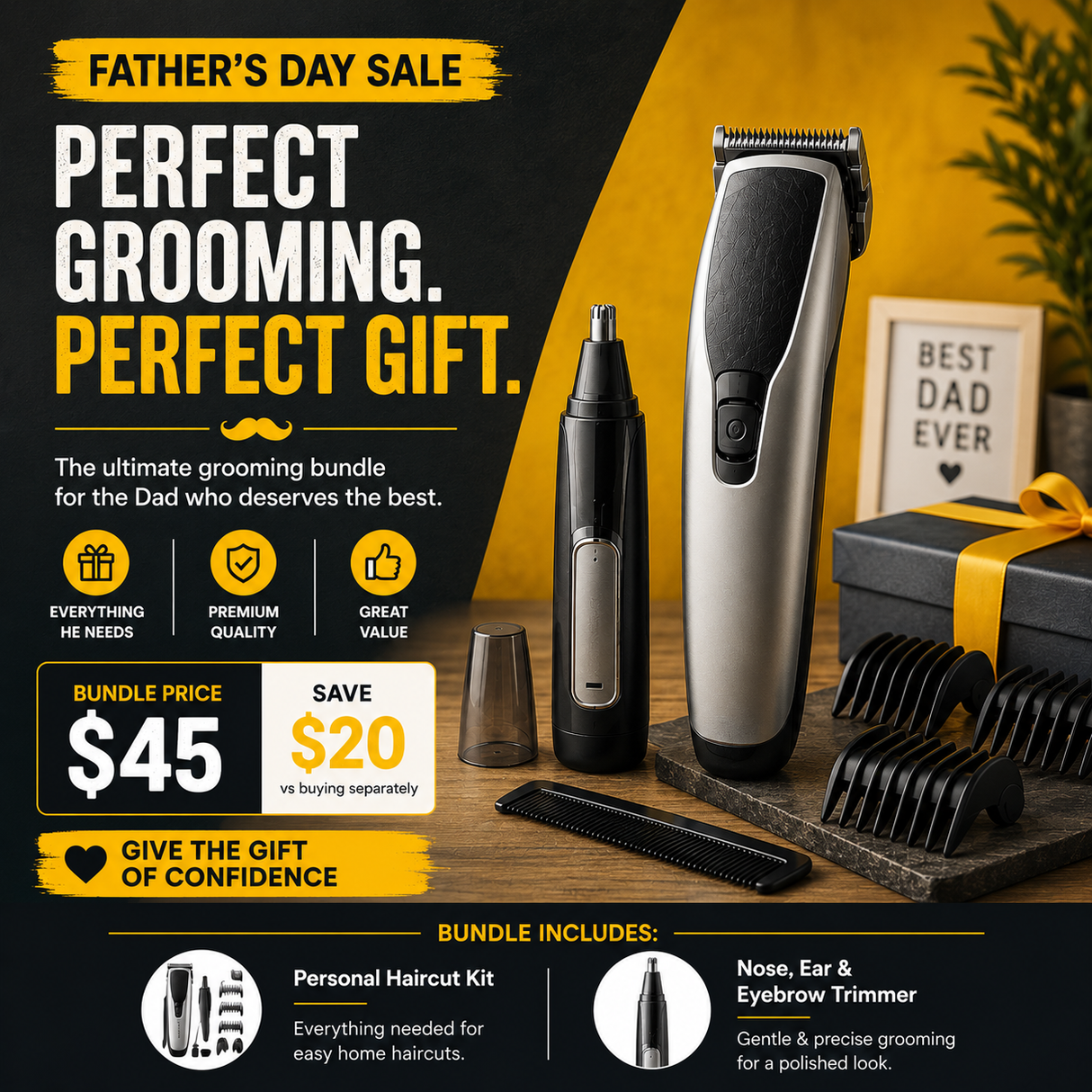 Fathers Day Grooming Starter Duo