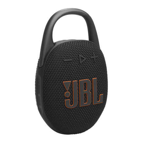 JBL Clip 5 Portable Bluetooth Speaker with Carabiner - Black