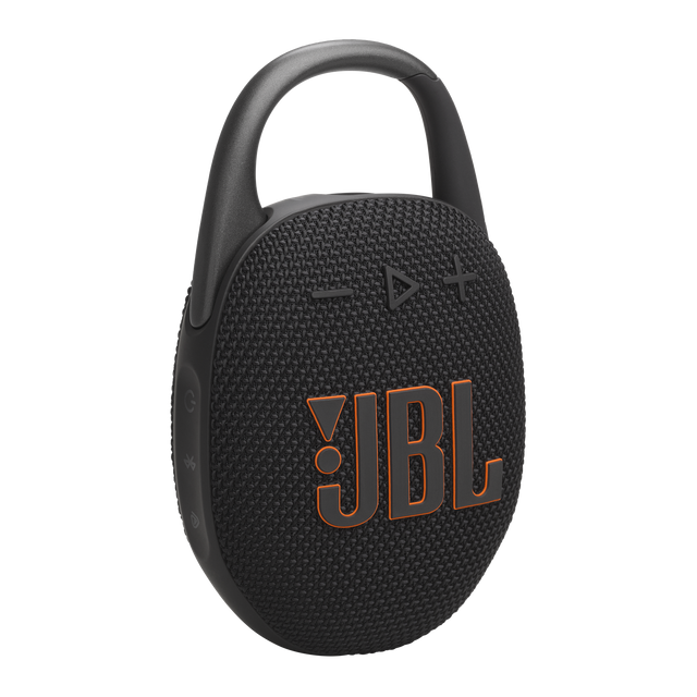 JBL Clip 5 Portable Bluetooth Speaker with Carabiner - Black