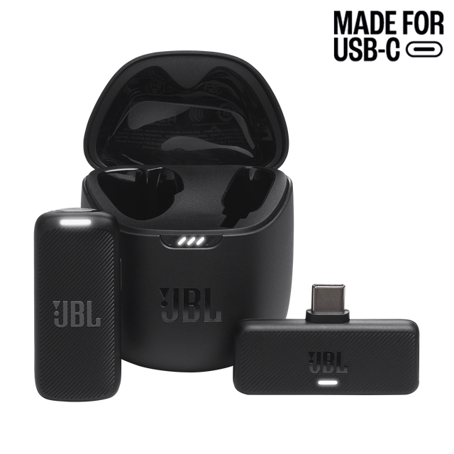 JBL Quantum Stream Wireless Microphone (USB-C) - Black