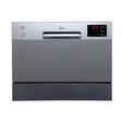 Midea 6 Place Setting Bench Top Dishwasher with 3-year Warrant - dishwasher - Midea NZ