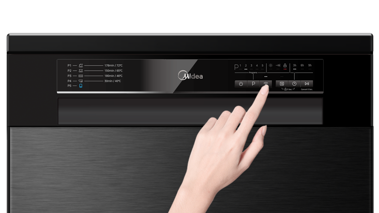 Midea 14 Place Setting Dishwasher 3 - Year Warranty | Appliance World NZ