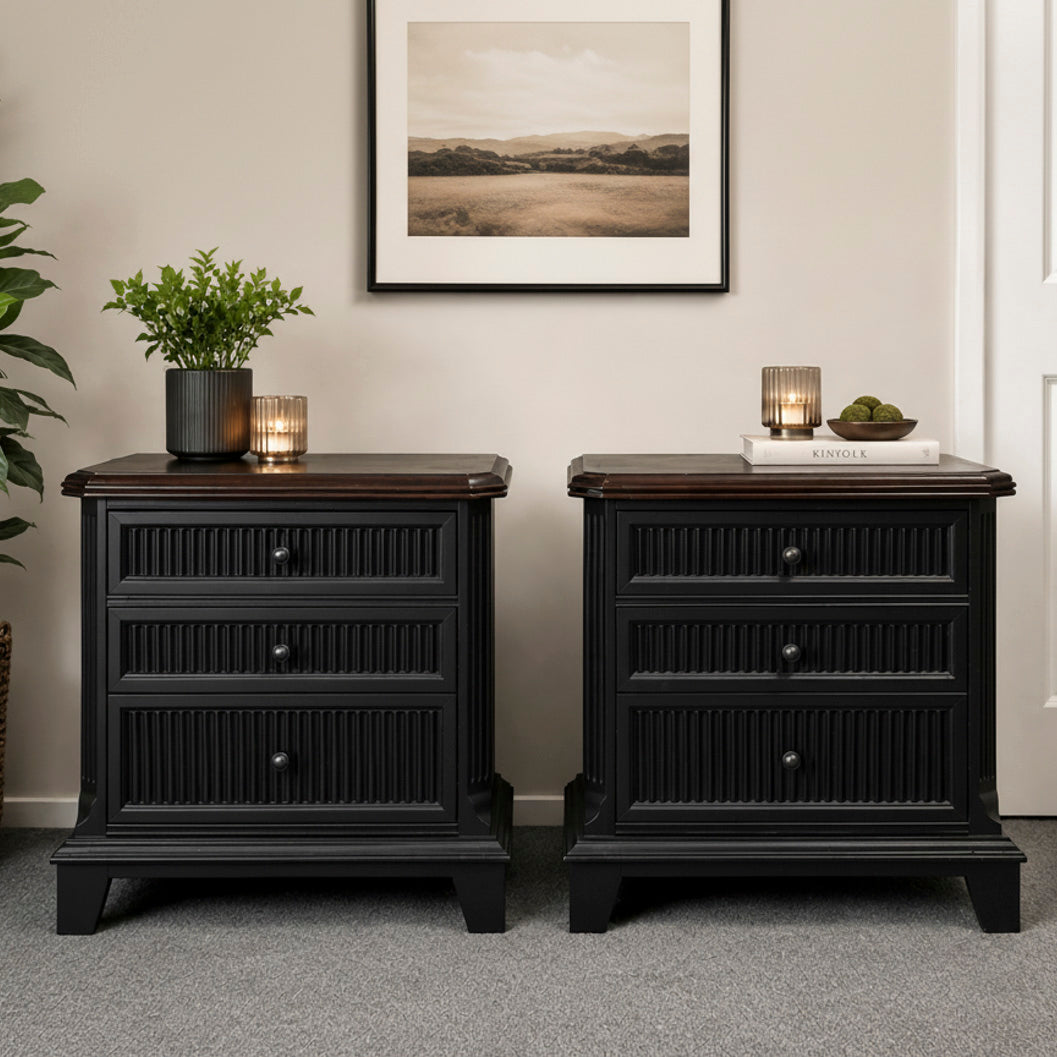 Bespoke Vintage Bassett Bedside Table Set – El’s Collection