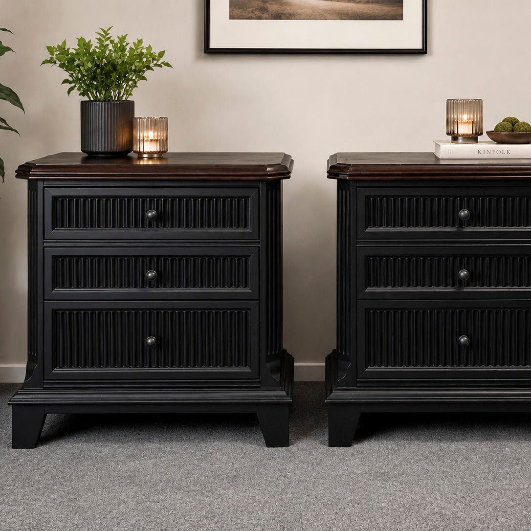 Bespoke Vintage Bassett Bedside Table Set – El’s Collection