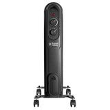 9-Fin Oil Column Heater - Matte Black