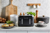 Addison 4 Slice Toaster - Matte Black