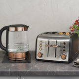 Brooklyn 4 Slice Toaster - Copper