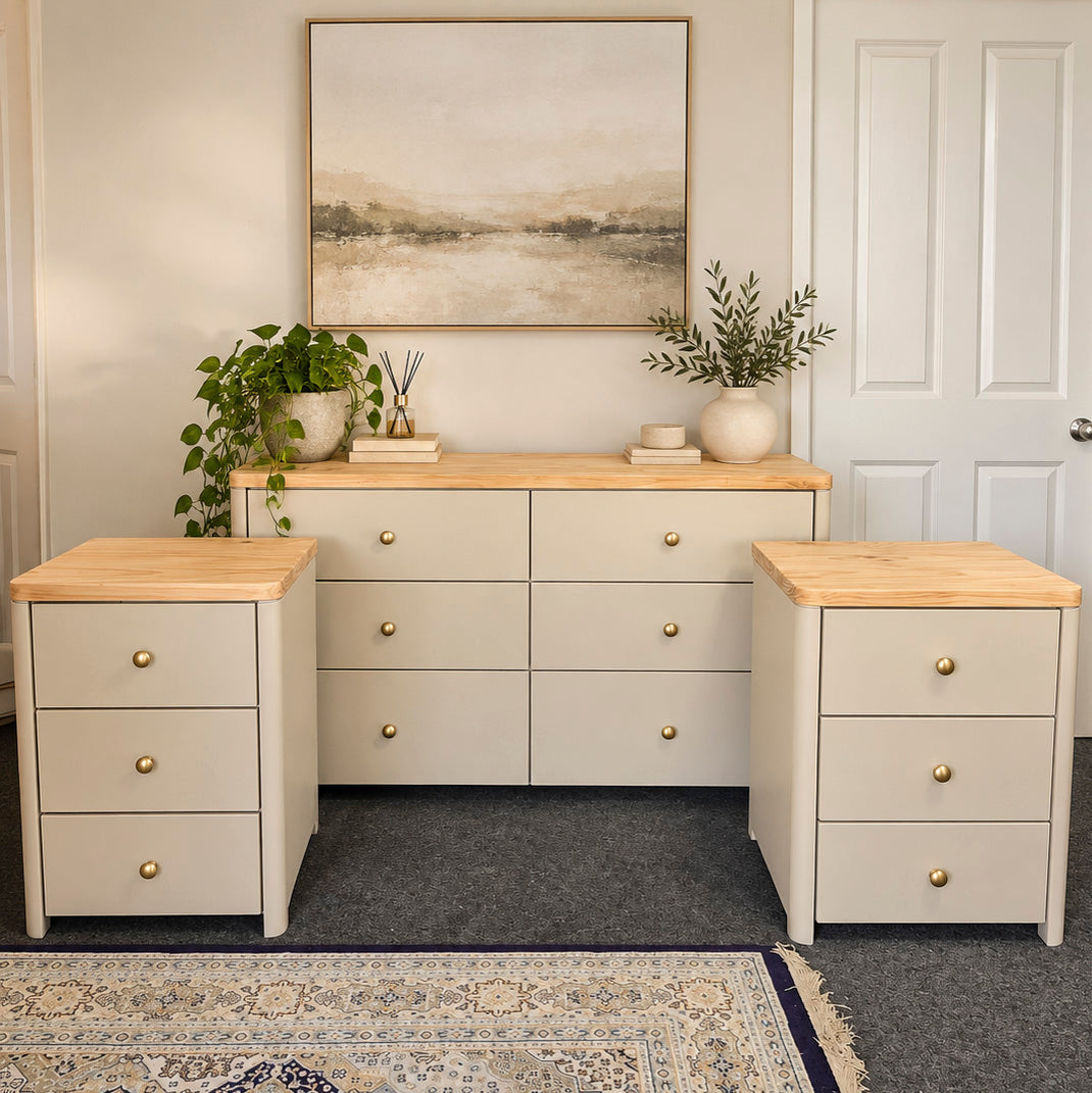 Bespoke Retro Curve Bedroom Set - El's Collection