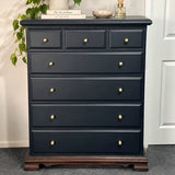 Bespoke NZ-Made Solid Mahogany Tallboy - El's Collection