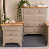 Bespoke Three Piece Solid Hardwood Bedroom Set - El's Collection