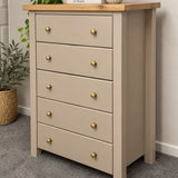 Bespoke Solid Wood Silhouette Tallboy - El's Collection