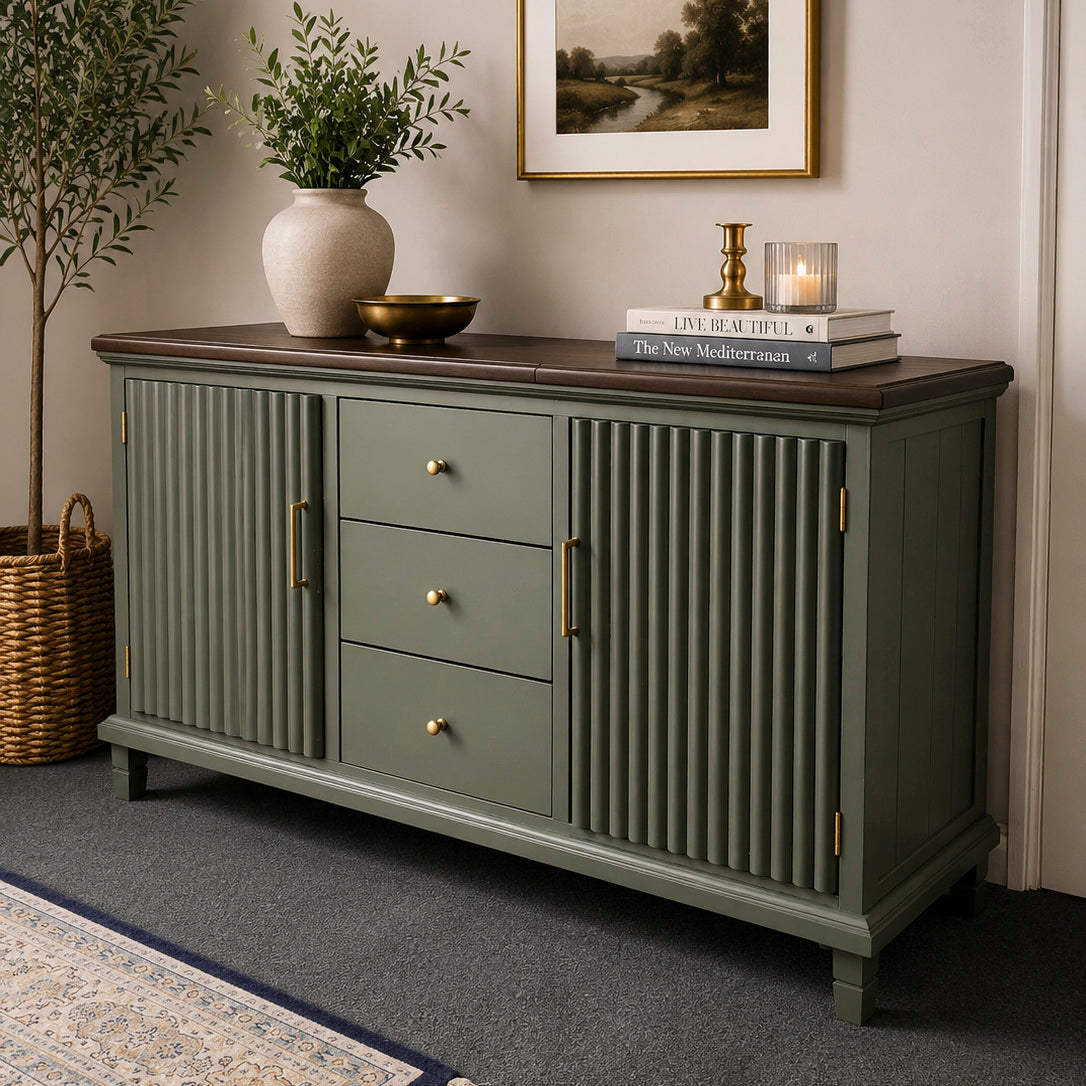 Bespoke Solid Tawa Buffet, New Zealand Made – El’s Collection