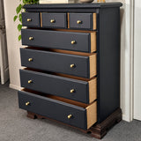Bespoke NZ-Made Solid Mahogany Tallboy - El's Collection