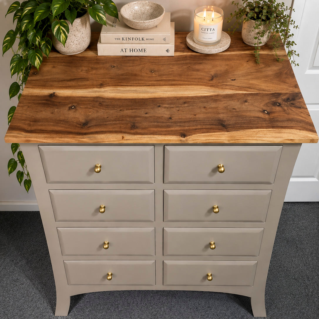 Bespoke Three Piece Solid Hardwood Bedroom Set - El's Collection
