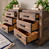 Bespoke 5-Piece Solid NZ Pine Queen Bedroom Suite - El's Collection