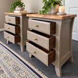 Bespoke Three Piece Solid Hardwood Bedroom Set - El's Collection