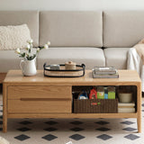 Seattle Natural Solid Oak Coffee Table