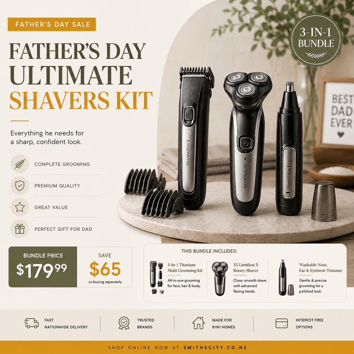 Fathers Day Ultimate Shave Kit