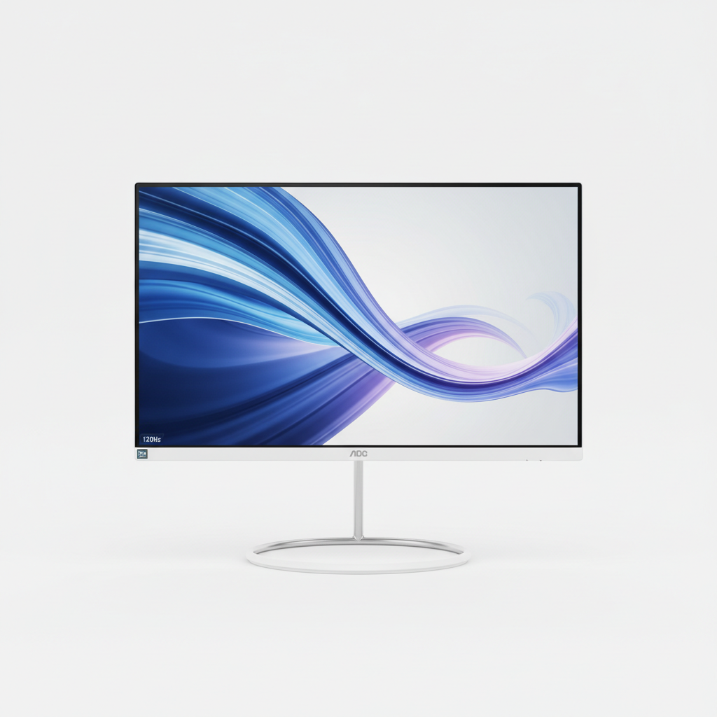 Frameless front studio shot