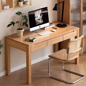 Humbie Solid Oak Study Desk