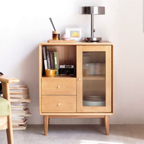 Oslo Natural Solid Oak Small Sideboard