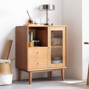 Oslo Natural Solid Oak Small Sideboard