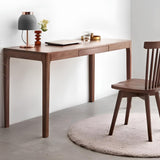 Seattle Natural Solid Oak Writing Desk