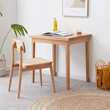 Seattle Natural Solid Oak Extending Dining Table