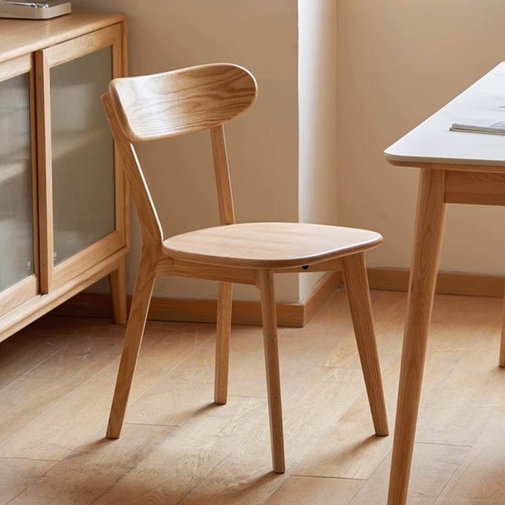Sion Natural Solid Oak Dining Chair