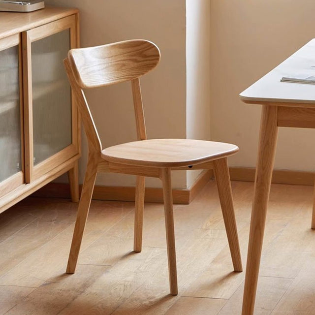 Sion Natural Solid Oak Dining Chair